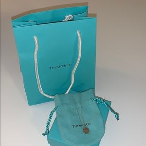 Return to Tiffany Round Circle Pendant on Chain